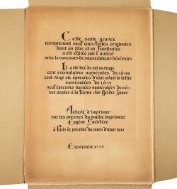 Les sept péchés capitaux. Neuf eaux-fortes originales gravées par Richard Brunck de Freundeck.