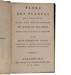 Flore des plantes qui croissent dans les départements du haut et bas-Rhin : formés par la ci-devant Alsace.