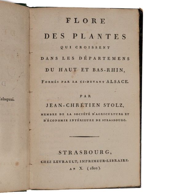 Flore des plantes qui croissent dans les départements du haut et bas-Rhin : formés par la ci-devant Alsace. Flore des plantes qui croissent dans les départements du haut et bas-Rhin : formés par la ci-devant Alsace.