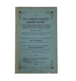 Des eaux gazeuses alcalines de Soulzmatt (Haut-Rhin).