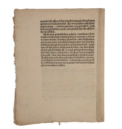 [Sanctification du dimanche] Ermanung so ein Ersamer Raht, und die Einundzwentzig der Statt Strassburg...
