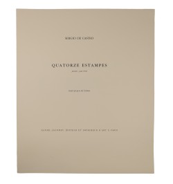 Quatorze estampes. Janvier - juin 1992.