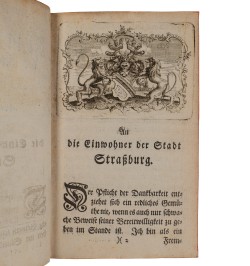 Kurze Abhandlung von den Ammeistern der Stadt Strassburg.