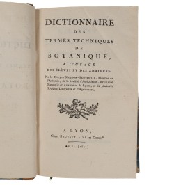Dictionnaire des termes techniques de botanique, à l'usage des élèves et des amateurs.