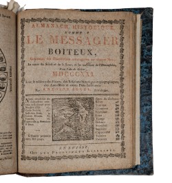 [Recueil] Le messager boiteux. 1814-1822.