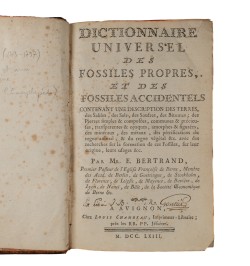 Dictionnaire universel des fossiles propres et des fossiles accidentels...