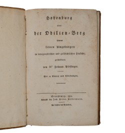 Hohenburg oder der Odilien Berg sammt seinen Umgebungen in topographischer und geschichtlicher hinsicht.