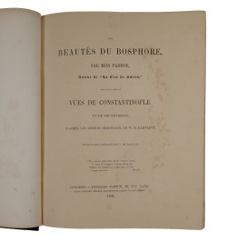 Les beautés du Bosphore.