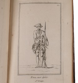 Exercice de l'infanterie françoise ordonné par le Roy le 6 mai 1755.