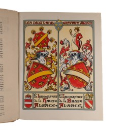 L'art héraldique en Alsace. Les 3 volumes.
