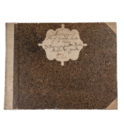 Manuscrit original du compositeur Richter - Miserere.