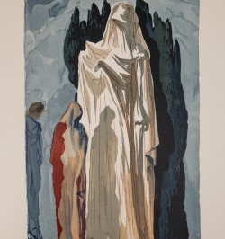 La divine comédie. Illustrations de Dali.