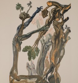 La divine comédie. Illustrations de Dali.