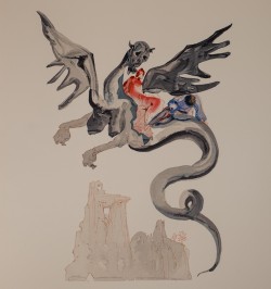 La divine comédie. Illustrations de Dali.