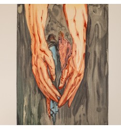 La divine comédie. Illustrations de Dali.