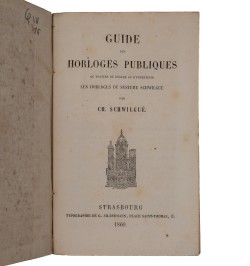 Guide des horloges publiques,