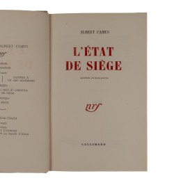 L’état de siège.