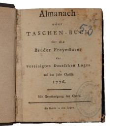 [Franc-maçonnerie] Almanach