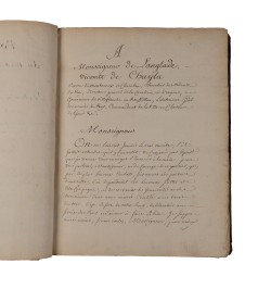 [Manuscrit] Médecine - Botanique et vertus des plantes.