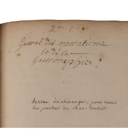 [Manuscrit] Médecine - Botanique et vertus des plantes.