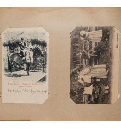 [Ensemble] Famille Ansaloni – cartes postales - carnets de croquis.