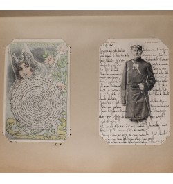 [Ensemble] Famille Ansaloni – cartes postales - carnets de croquis.