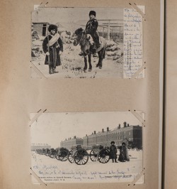 [Ensemble] Famille Ansaloni – cartes postales - carnets de croquis.