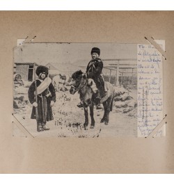 [Ensemble] Famille Ansaloni – cartes postales - carnets de croquis.