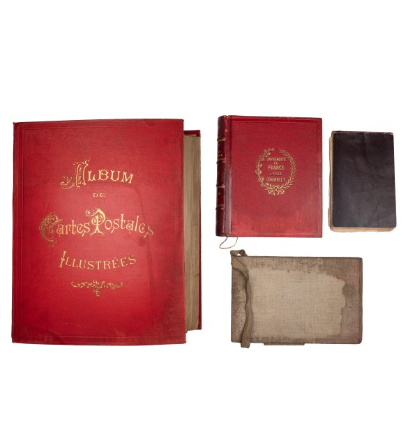 [Ensemble] Famille Ansaloni – cartes postales - carnets de croquis.