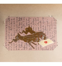 [Ensemble] Famille Ansaloni – cartes postales - carnets de croquis.