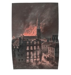 Album du siège du bombardement de Strasbourg.