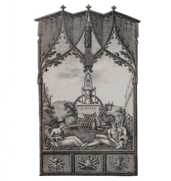 L'Alsace. Nouvelle description historique et topographique des deux départements du Rhin.