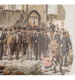 Guerre de 1870. Le siège de Strasbourg.