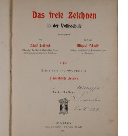 [méthode de dessin] Das freie Zeichnen. Vol. I & II.