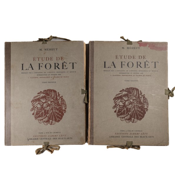 Etude de la forêt. Cent dix planches dont quarante en couleurs.