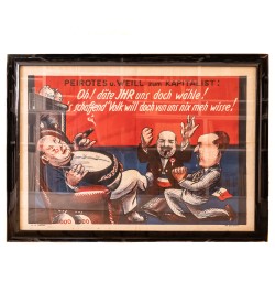 [Affiche électorale] Jacques Peirotes et Georges Weill contre Jean-Pierre Mourer.