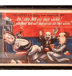 [Affiche électorale] Jacques Peirotes et Georges Weill contre Jean-Pierre Mourer.