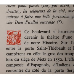 Les dernières portes de la place de Metz.