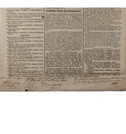 Affiches, annonces et avis divers de la ville de Strasbourg. 4 numéros.