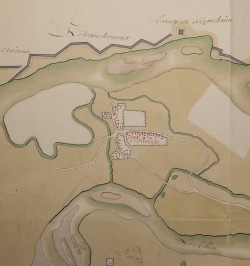 Plan manuscrit de Drusenheim.