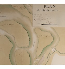 Plan manuscrit de Drusenheim.
