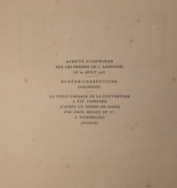 Le Paradis Tricolore. Petites villes et villages de l'Alsace déjà délivrée...