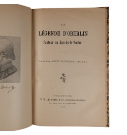 La légende d'Oberlin. Pasteur au Ban-de-la-Roche.