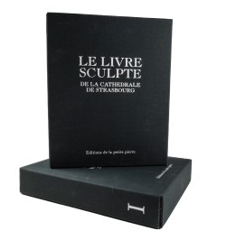 Le livre sculpté de la cathédrale de Strasbourg.