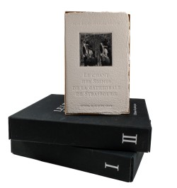 Le livre sculpté de la cathédrale de Strasbourg.