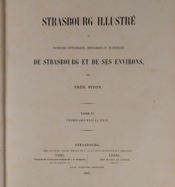 Strasbourg illustré ou panorama pittoresque, historique et statistique de Strasbourg et de ses environs.