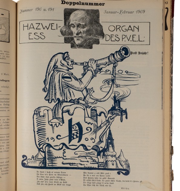 [Ensemble] H2S - HAZWEIESS. Organ des Pharmaceutenvereins in Elsass-Lothringen.