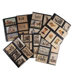 Collection de cartes postales de Hansi.