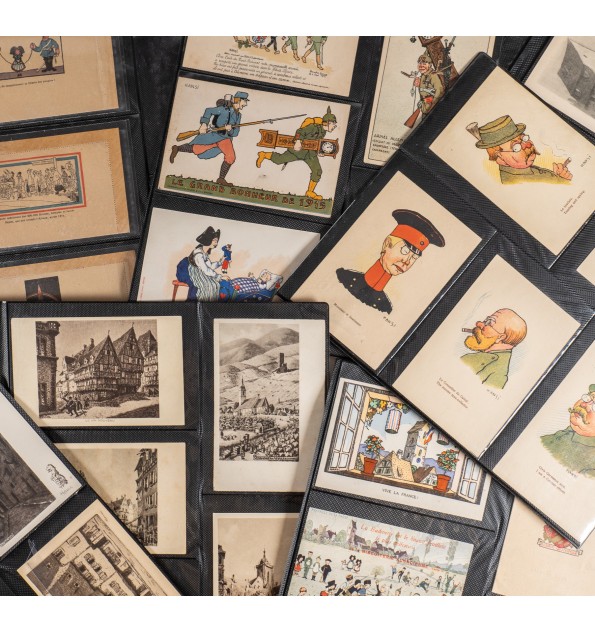 Collection de cartes postales de Hansi.