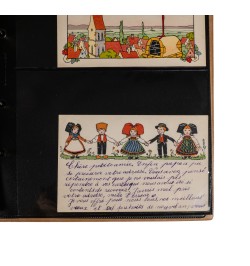 Collection de cartes postales de Hansi.